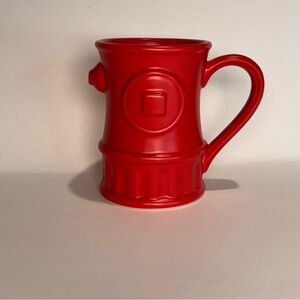 Fire Dept Coffee Red Fire Hydrant Mug – New
